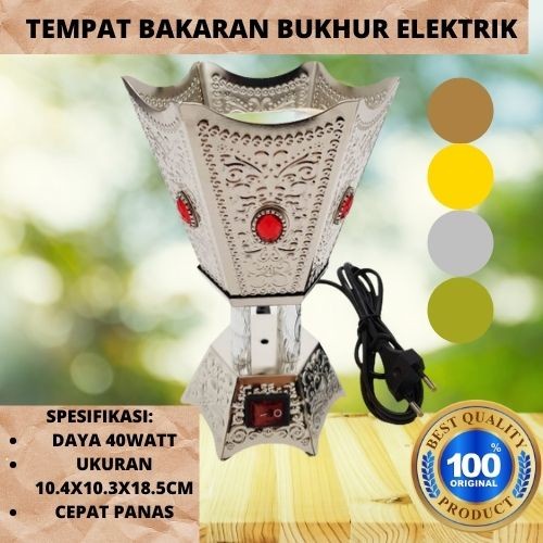 Tempat Bakaran Buhur bukhur bakhor mabkara listrik elektrik