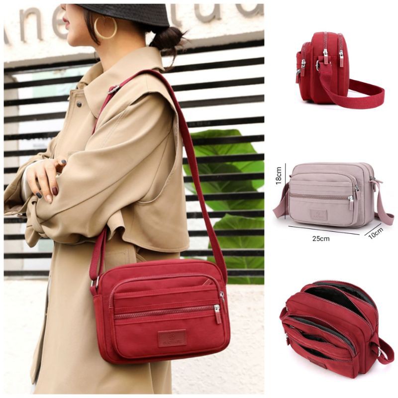 SUOYATE  1071  Tas selempang wanita antiair