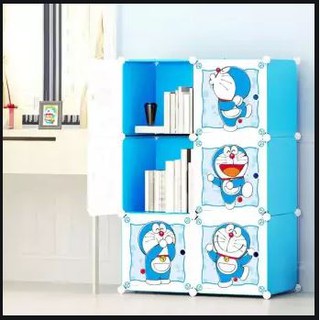  5KG SHENAR LEMARI  PLASTIK  2X3 DORAEMON  HIGH QUALITY 