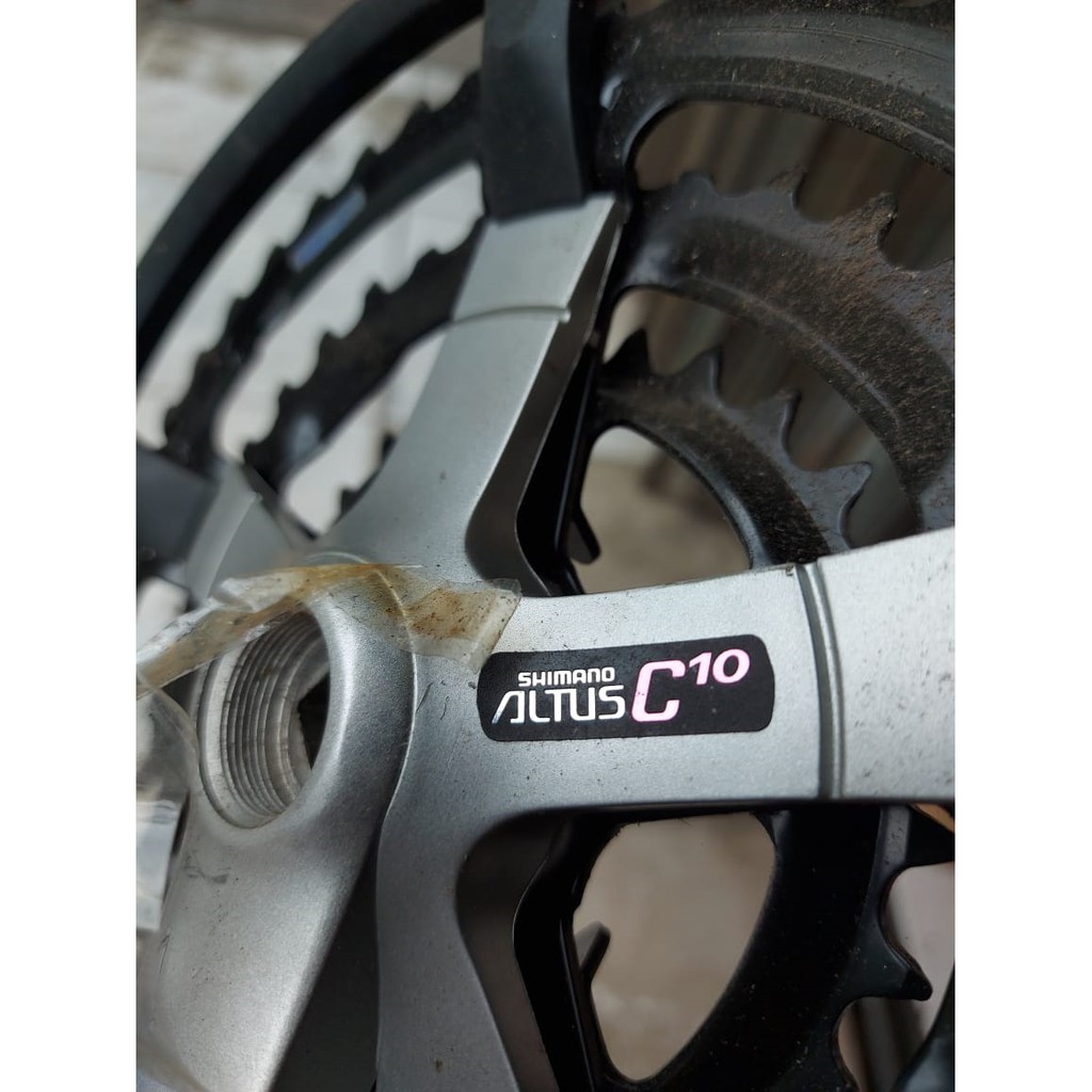 Crank Gir gear altus shimano c10 mtb federal 3 speed japan 170mm