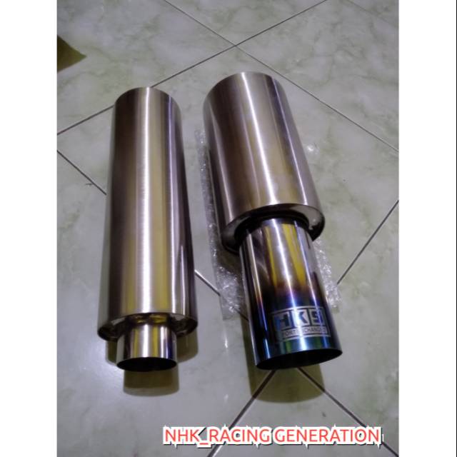 KNALPOT MOBIL + RESONATOR HKS AGYA AYLA XENIA BRIO JAZZ DLL