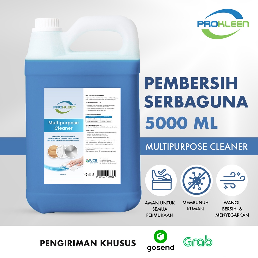 PROKLEEN Multipurpose Cleaner Pembersih Serbaguna 5L Konsentrat