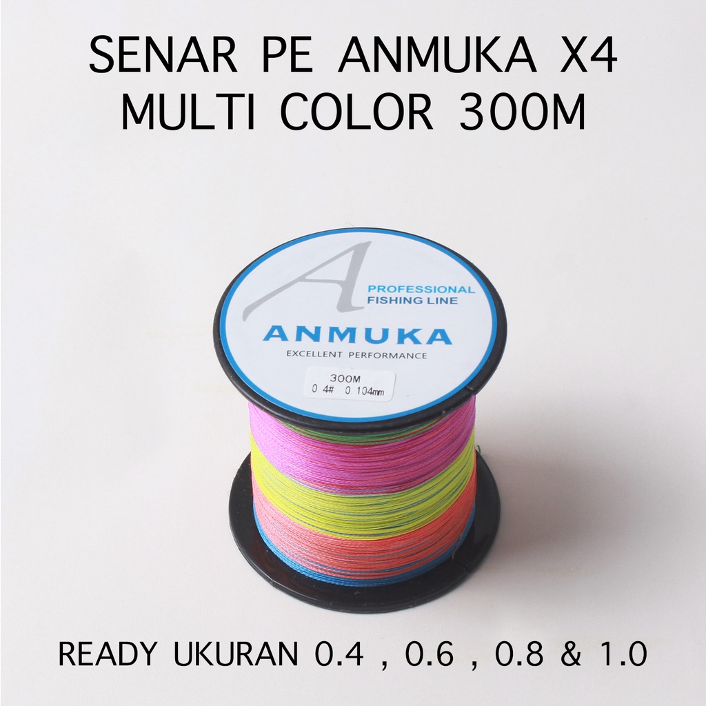 Senar Pancing PE X4 300M Anmuka