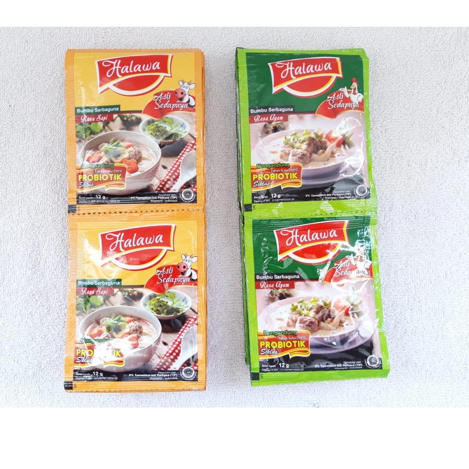 

YR362 HALAWA BUMBU MASAK Organik plus Probiotik - Halawa Kaldu Penyedap Rasa Non MSG - Grosir Halawa Murah ぁ 40