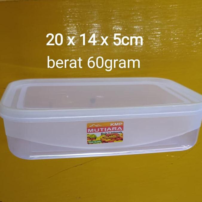 PROMO box plastik mutiara KMP 900ml MT487