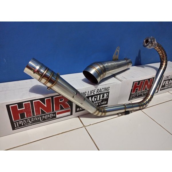 Knalpot Yamaha Scorpio Free Flow Series Stainless by HNR Product
