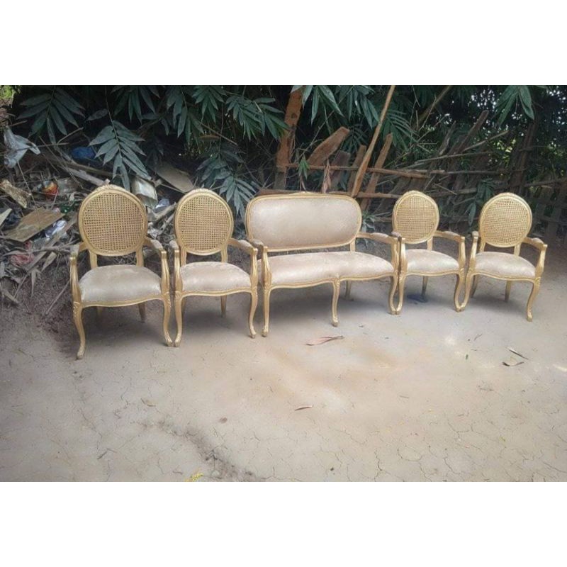 set kursi pelaminan kayu jati / kursi sofa pelaminan