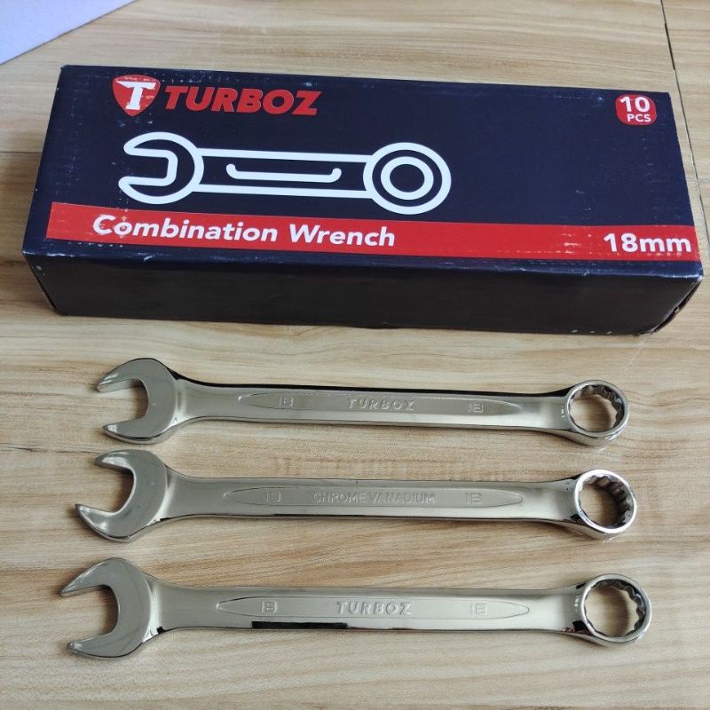 TURBOZ kunci ring pas 18mm / combination wrench 18mm TURBOZ