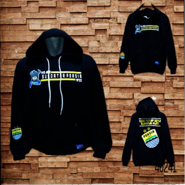 Sweater Persib viking original hitam