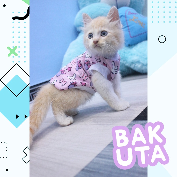 Kaos Lengan pendek motif No #4899  / Baju Kucing tangerang murah / baju kucing lucu size S-XL