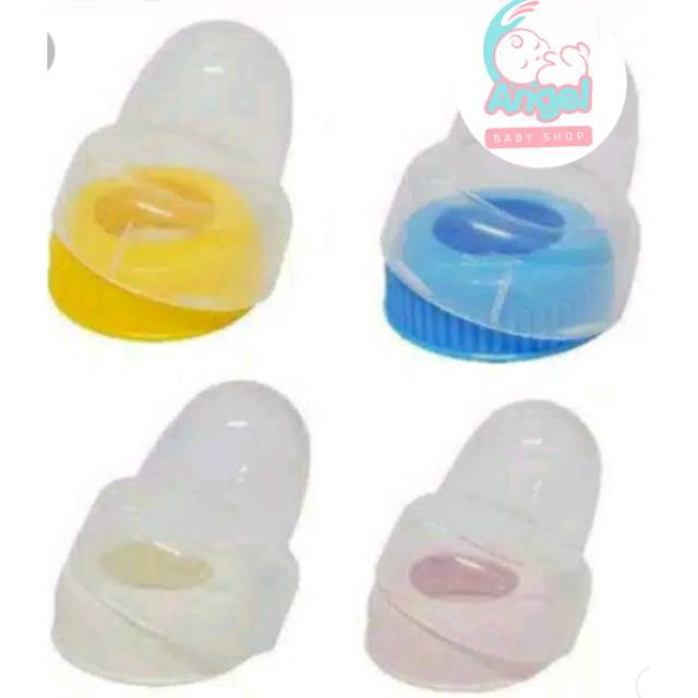 Tutup botol pigeon/pigeon scew cap +nipple cover slim