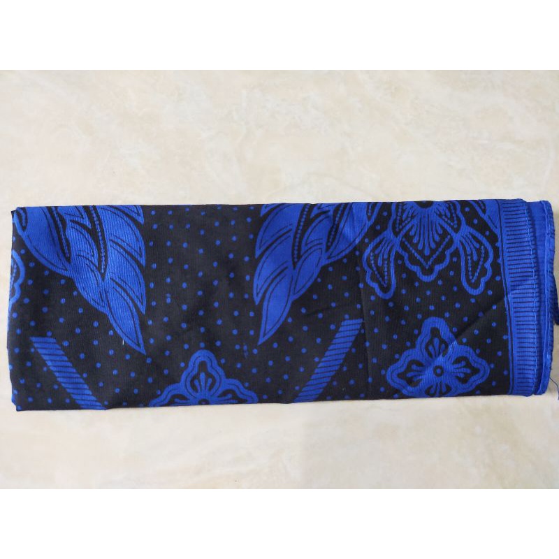 Ikat kepala lomar baduy batik wana biru ukuran 150cm-5