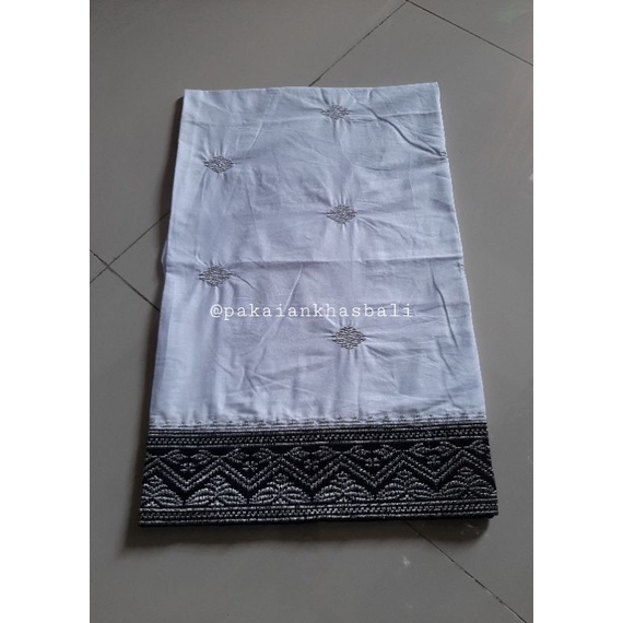 SAPUT BORDIR PUTIH | SAPUT PUTIH SEMI SONGKET | SAPUT KUNING SEMI SONGKET