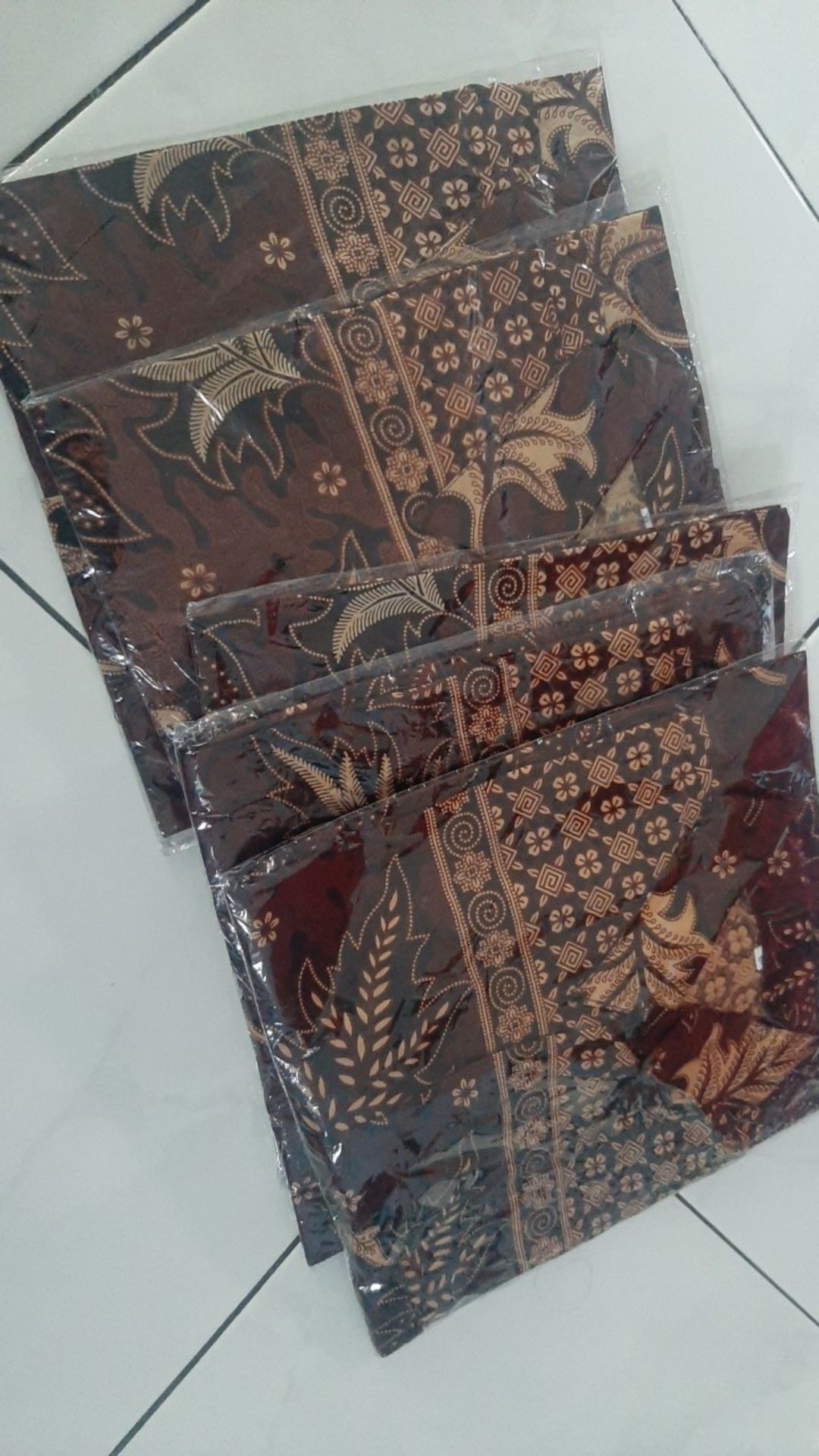 Promo 12.12 Bswart Batik Hrb026 Kenongo Padi Pekalongan M L Xl Batik Pria Murah Modern Grosir