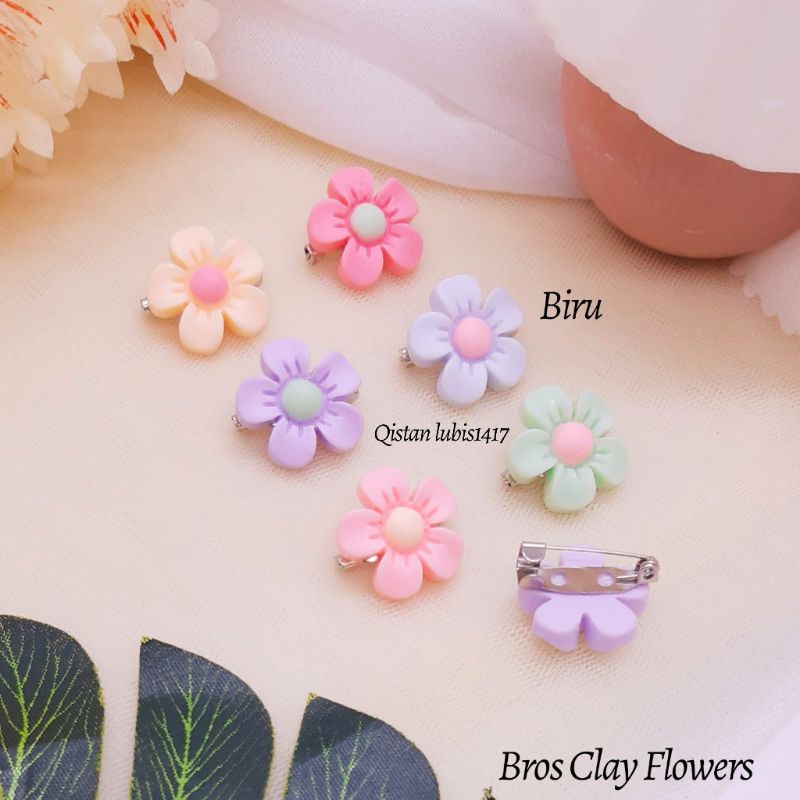 Bros Clay Pastel Kemasan/6 pcs