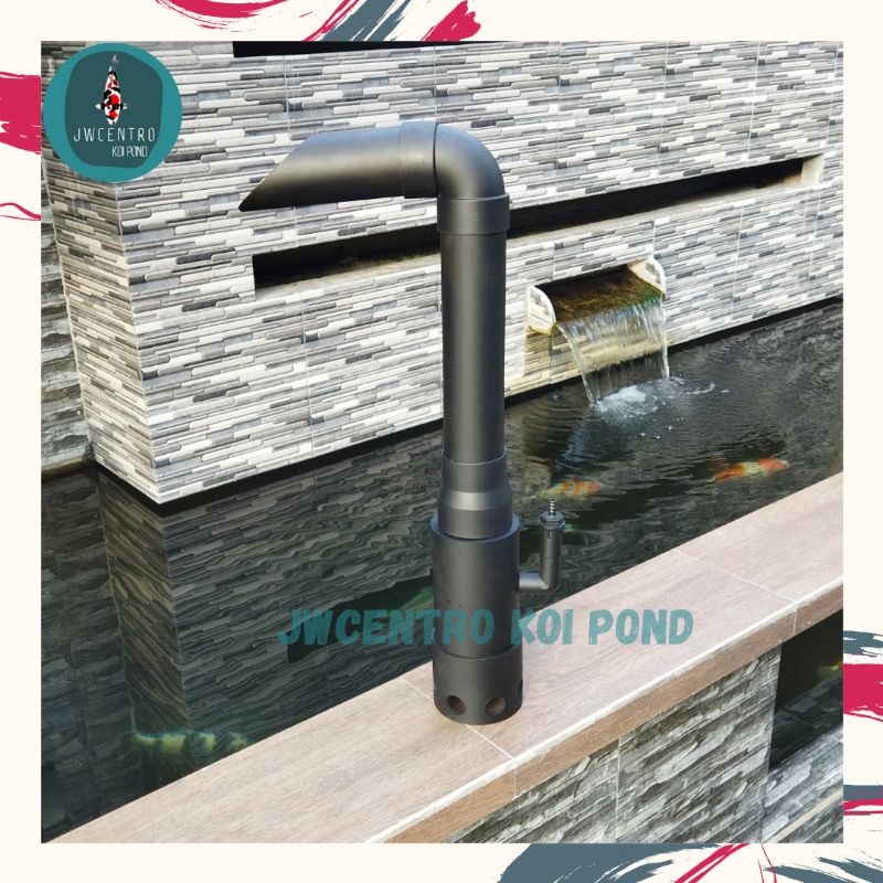 Airlift kolam koi penyuplai sirkulasi + oksigen kolam koi output 2.5 inch input 4 inch