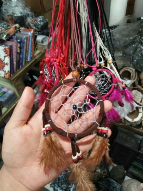 (BISA COD) Kalung Etnik Dream Catcher Penangkal Mimpi Buruk - Aksesoris Fashion Wanita dan Remaja