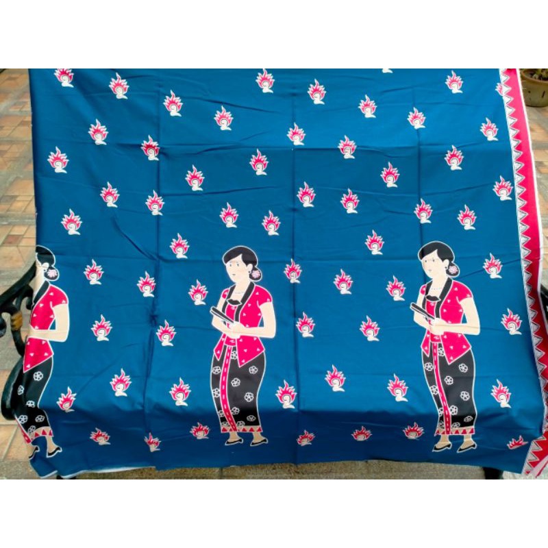 KAIN BATIK KATUN PRINTING KARAKTER MOTIF SIMBOK JAGONG