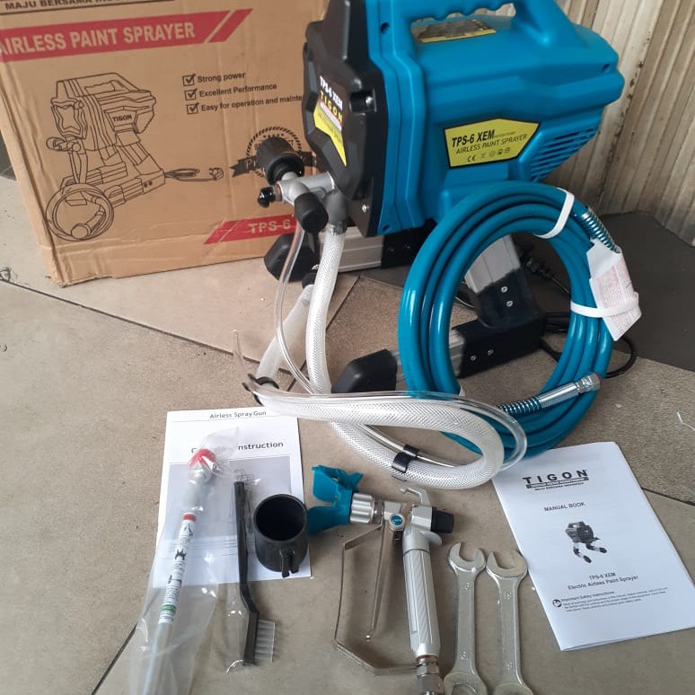 Airless Paint Sprayer TIGON TPS 6 XEM, airless paint sprayer tigon ori
