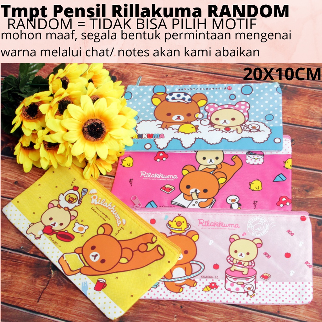 

Tempat Pensil Alat Tulis Token BCA Hello Kitty Rillakuma Random