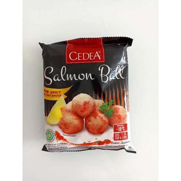 

Cedea Salmon Ball / Bakso Salmon 200gr