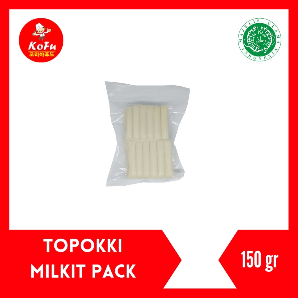 

Topokki Tteokpokki Tteokbokki Topoki Korea Milkit Pack