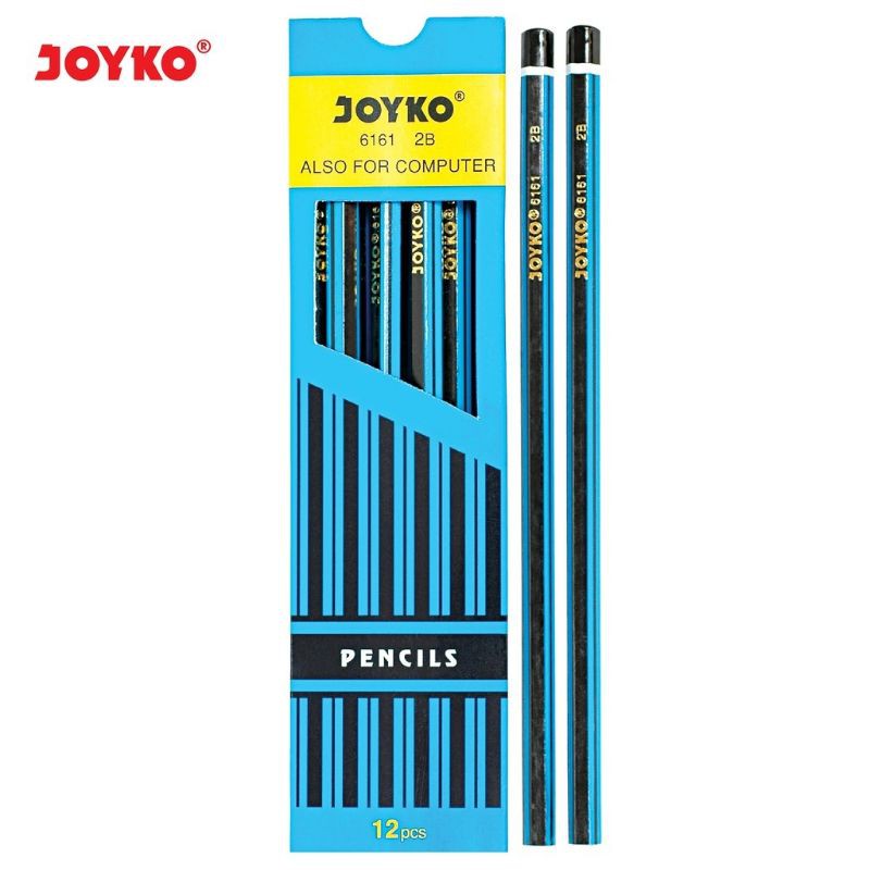 

Pencil P 6161 2B 1 Box 12 Pcs Joyko