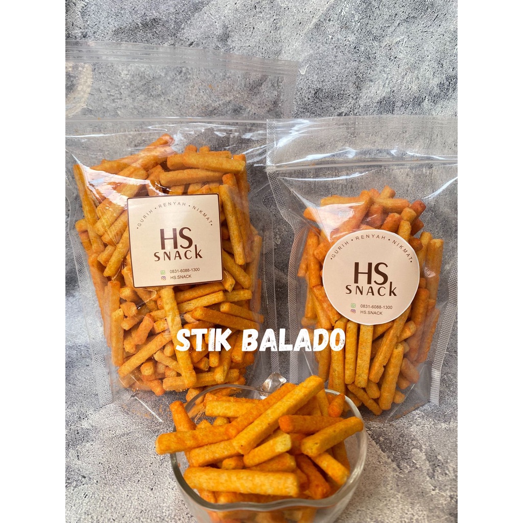 

HS snack - STIK BALADO - SNACK TERLARIS / MAKANAN RINGAN / CEMILAN
