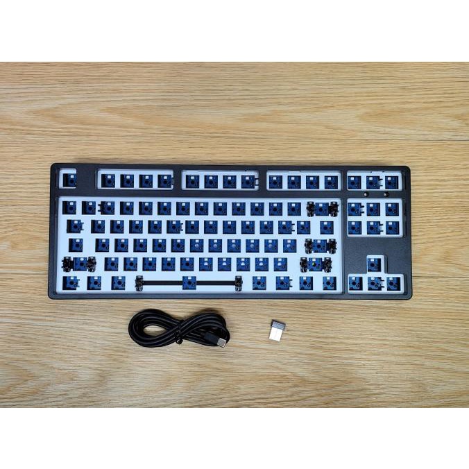 Kd87 Wireless Mechanical Keyboard Barebone Diy Kit Tkl Rgb Hotswap Kekostore51