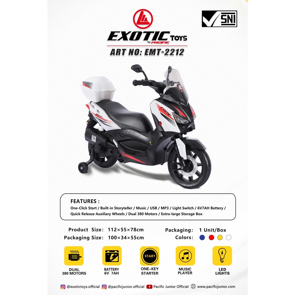 MOTOR AKI EXOTIC 2212 MODEL NMAX