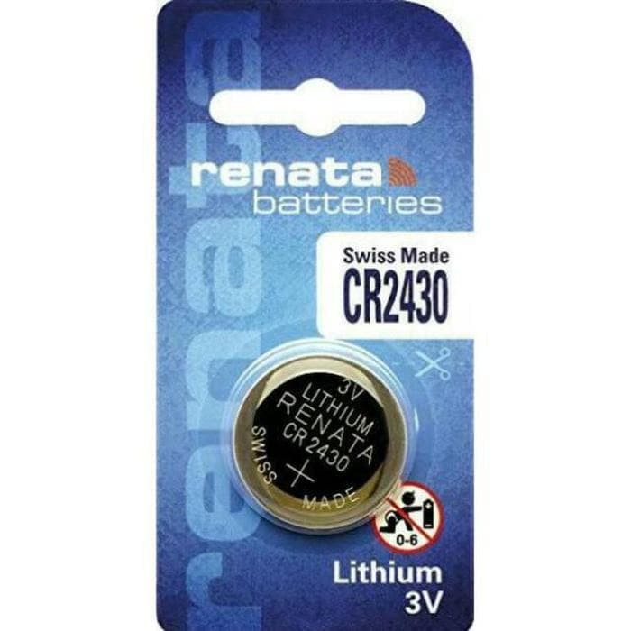 Baterai RENATA CR2430 CR 2430 Original Battery Batre Batrai Jam Tangan