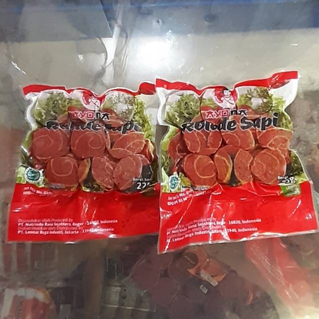 

Ayoma rollade sapi 225gr isi 9pcs