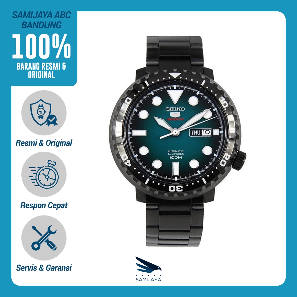 Jam Tangan Pria Seiko 5 Sport SRPC 65 Divers Original Resmi