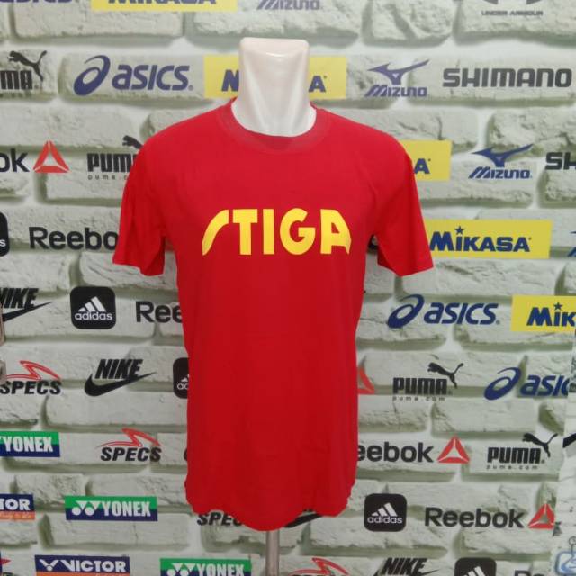 Kaos tenis meja bahan katun baju pingpong olahraga