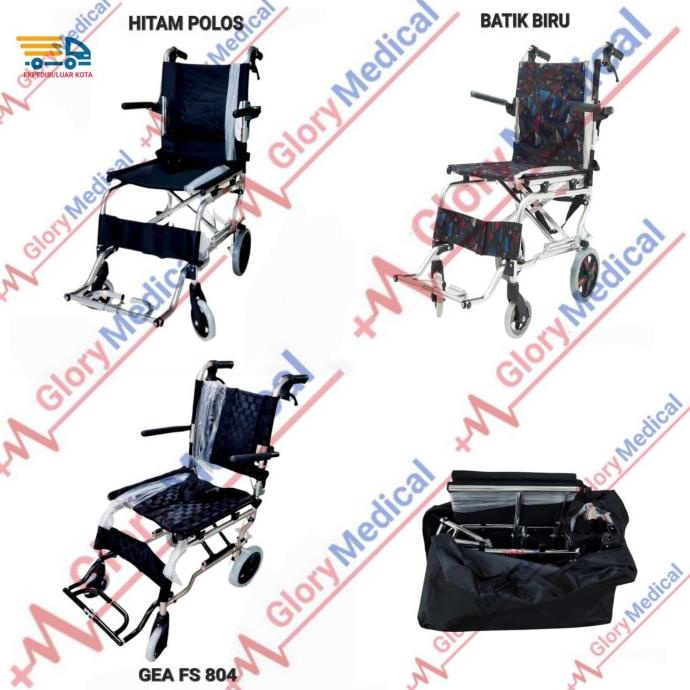 Kursi Roda Traveling GEA FS804L FS 804 (Khusus Luar Kota)