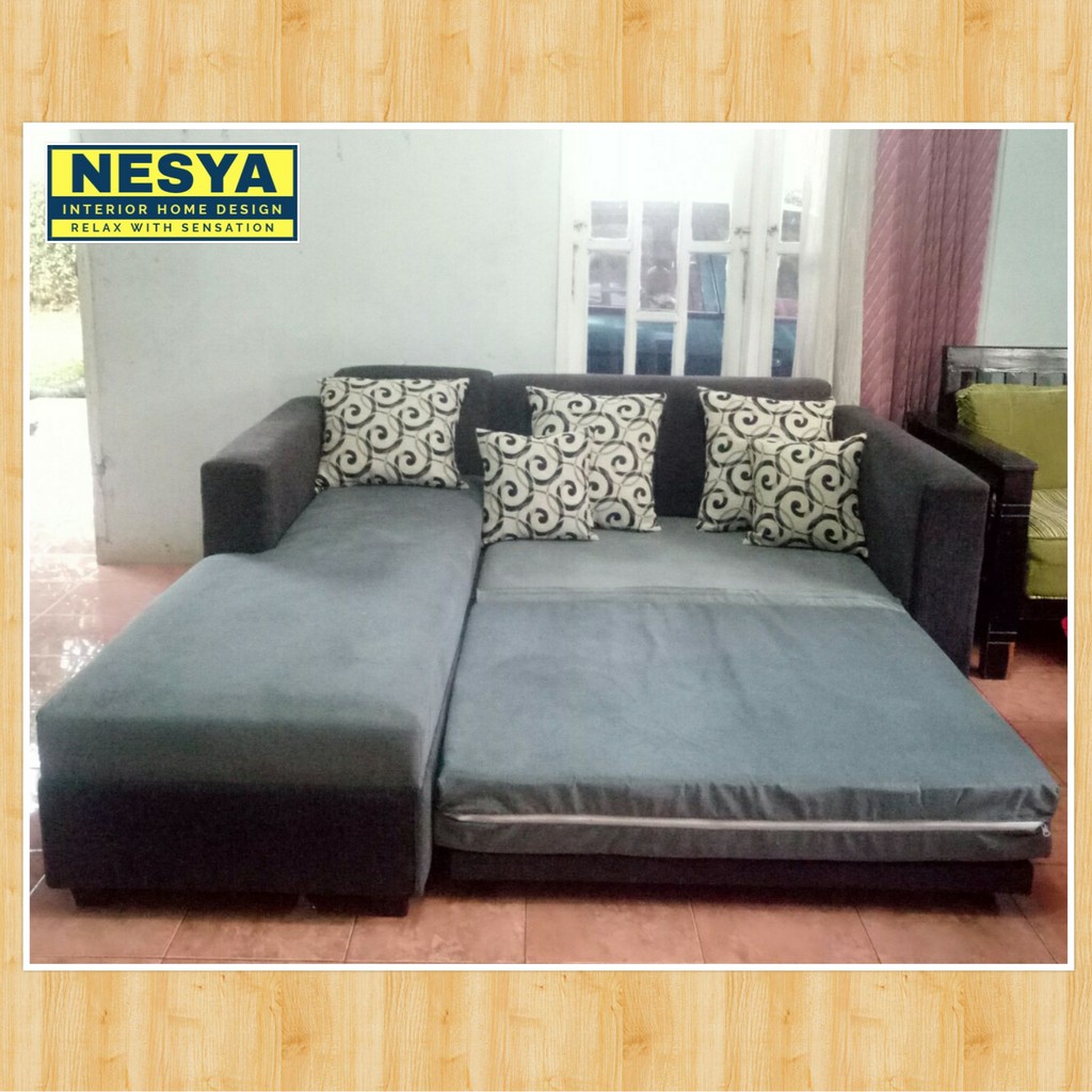  SOFA  NESYA L  BED HARMONY SLIDING PLUS MEJA SELONJOR 