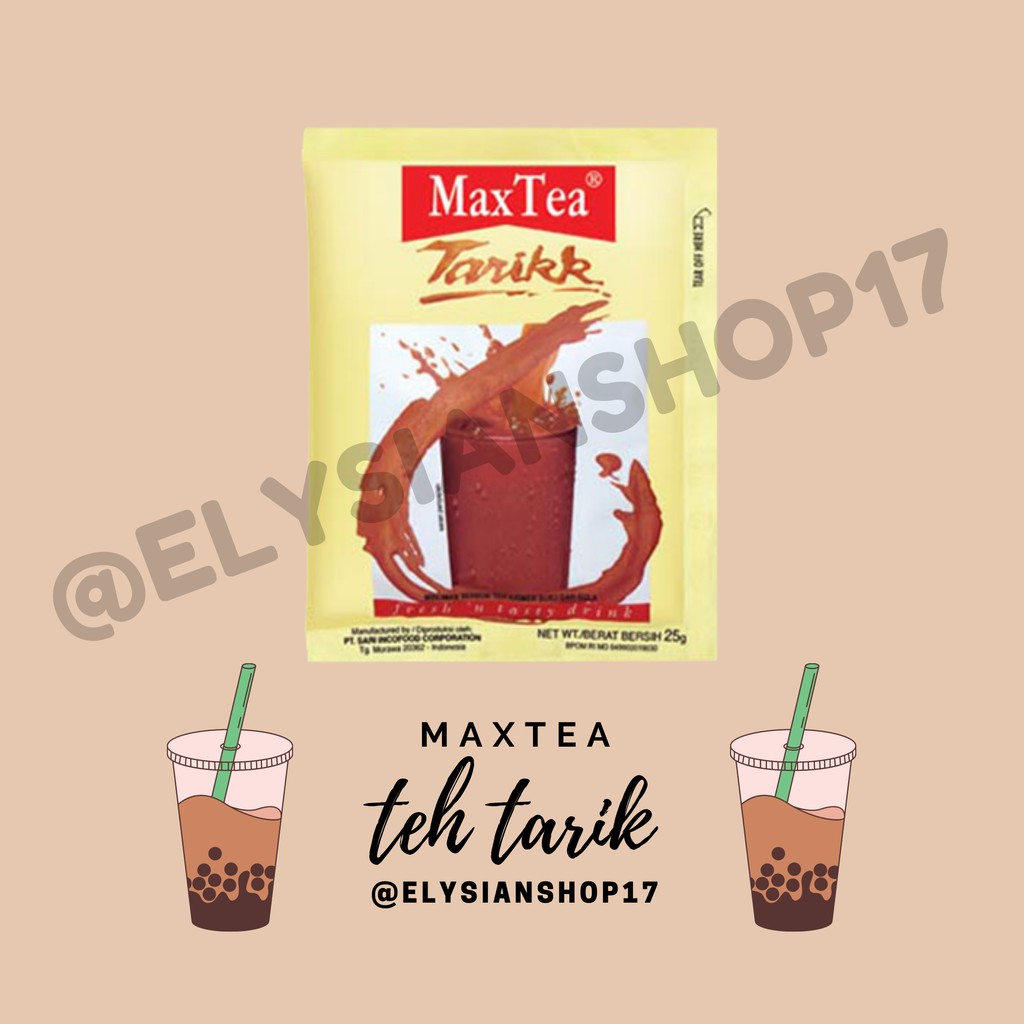 

Maxtea Teh Tarik 1 Renceng (10 Sachet)