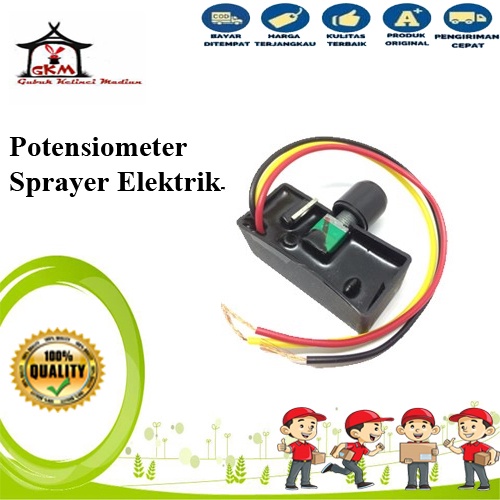 Potensiometer Sprayer Elektrik