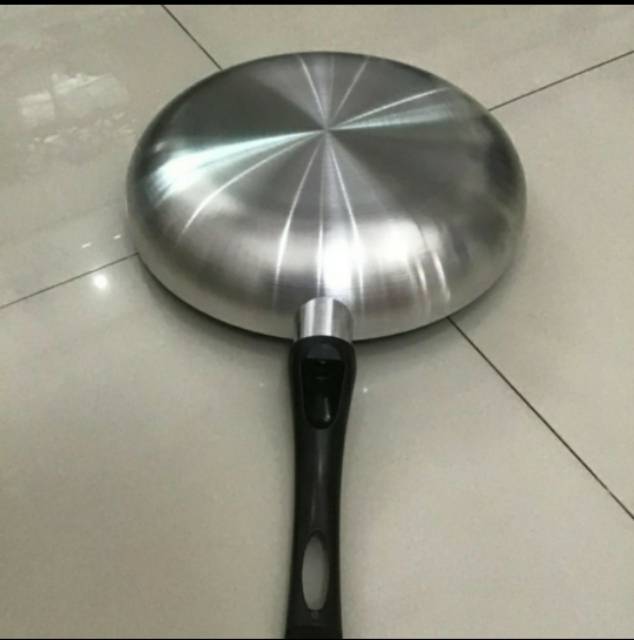 Wajan Penggorengan Teflon Stainless , Fry pan 28Cm