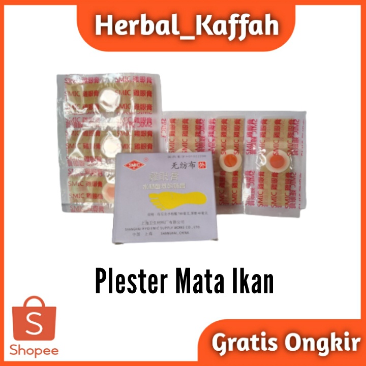 Plester Mata Ikan Ji Yan Gao Original Menghilangkan Mata Ikan Kutil Ji Yan Gao Tidak Ada Efek Samping Isi 6 pcs