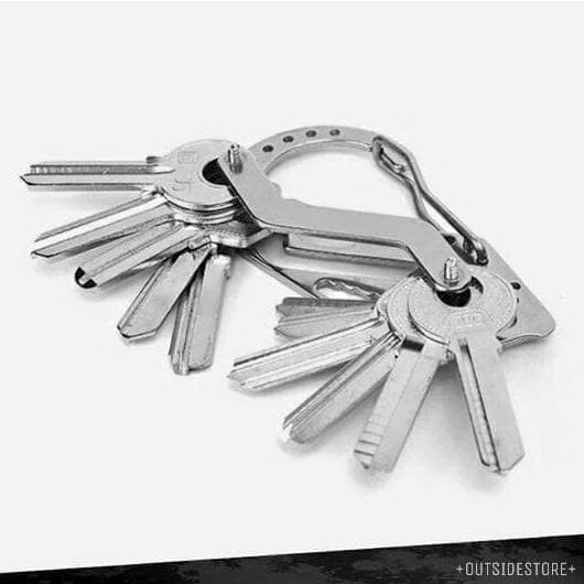 Carabiner Pengait Gantungan Multifungsi EDC Key Holder Organizer