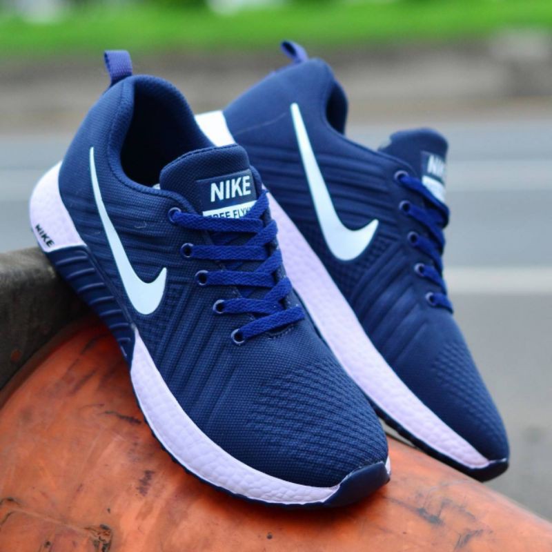 NIKE FREE FLYKNIT | Sepatu Sneakers Wanita Olahraga Jogging Running Aerobik