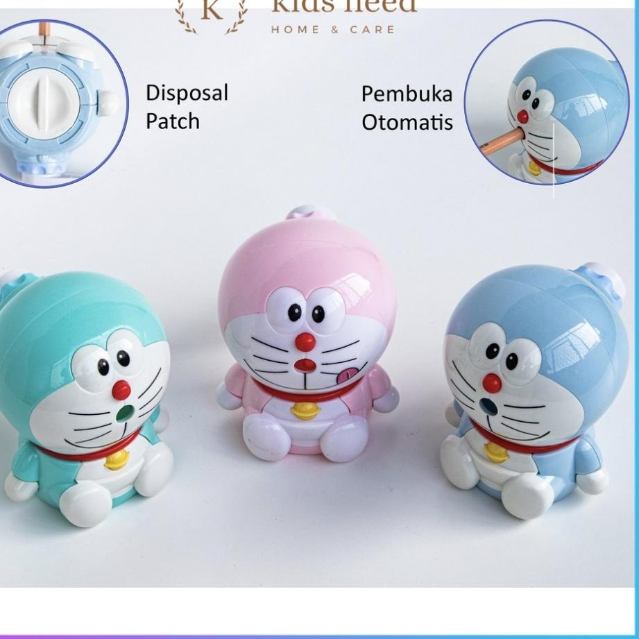 

TR6✦ Serutan putar Karakter Lucu/Rautan Meja Otomatis Doraemon / Rautan Putar besar hadiah Paling Laris