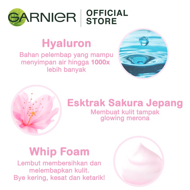 Garnier sakura series