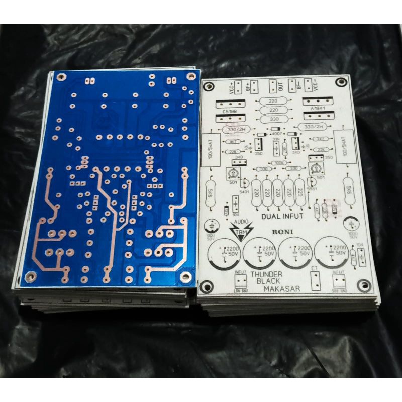 PCB Power Thunder Black Makasar TBM Dual Input Fiber