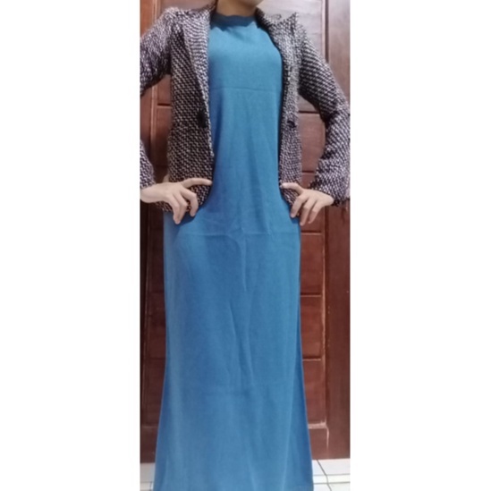 LONG INNER RAJUT PREMIUM/BAJU WANITA KEKINIAN BAHAN HALUS TEBAL/UNTUK BB 35-65 KG