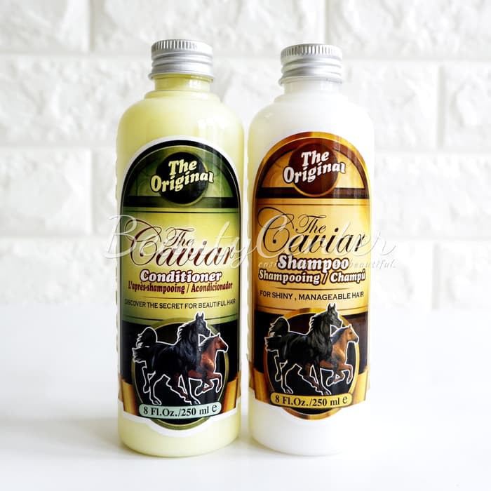 [COD] Paket Shampo Kuda Sampo + Conditioner untuk