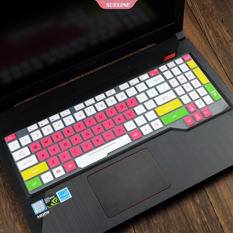 Skin Silikon Cover Pelindung Keyboard Laptop Anti Debu Untuk ASUS Flying Fortress FX63VD7300 15.6 &quot;FX63VD7700 (ZXL)