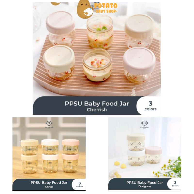 Grosmimi PPSU Baby Food Jar 150ml &amp; 250ml