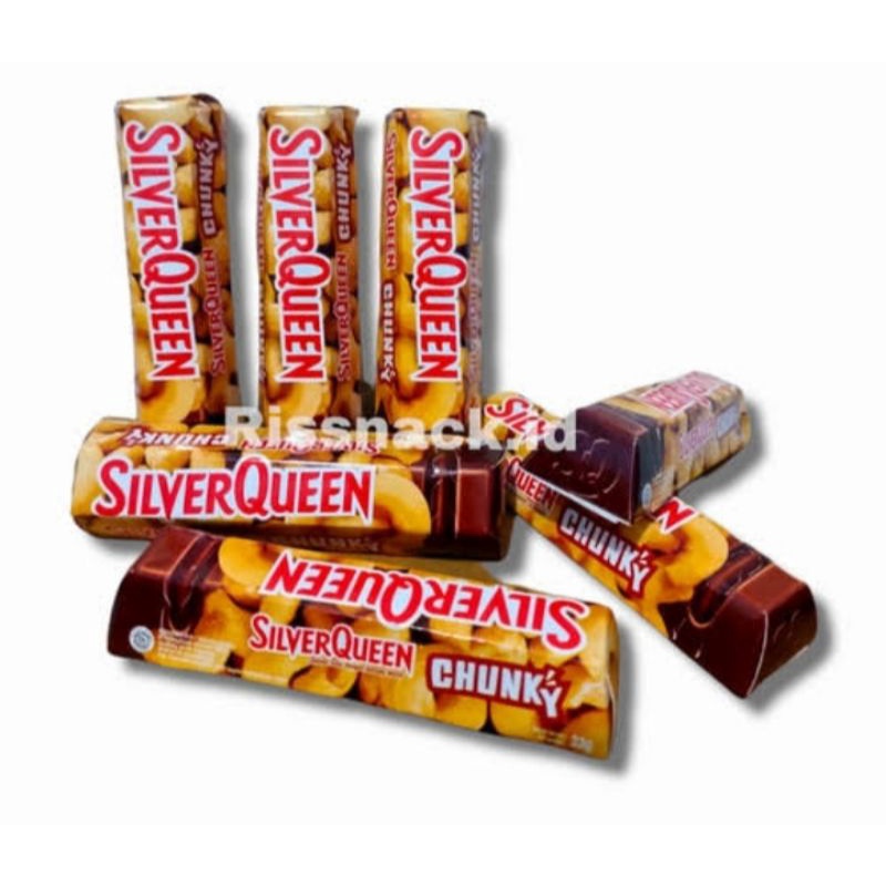 

coklat silverqueen chunky bar 33gr